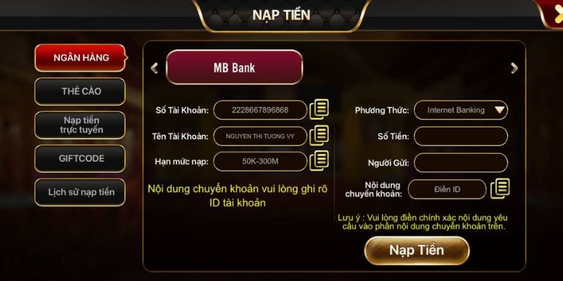 Tổng hợp lưu ý cần phải biết khi nạp tiền 68 Game Bài