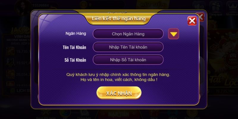 Các yêu cầu khi rút tiền 68 Game Bài