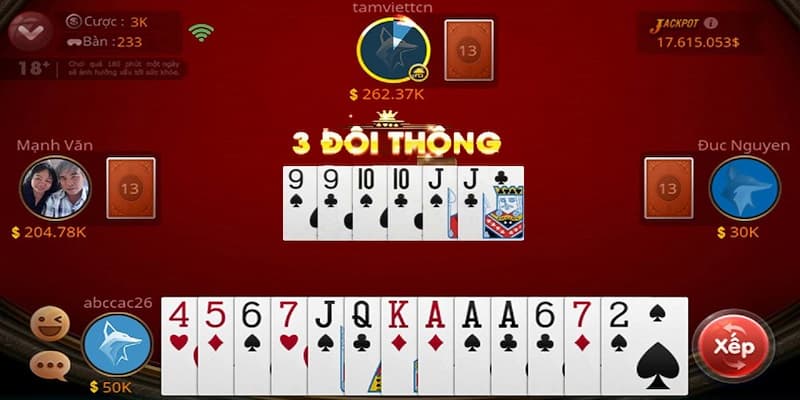 Giới thiệu trò chơi bài tiến lên tại 68 Game Bài